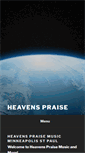 Mobile Screenshot of heavenspraise.com